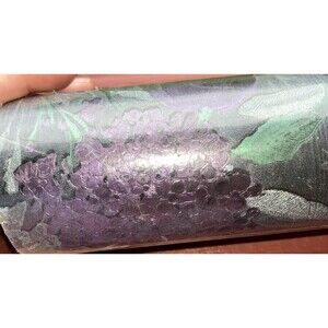 Double Bolt  Borden Wallpaper In Dark Purples And Greens Light Reflective